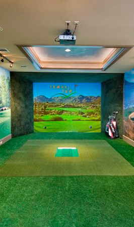 Image showcasing Golf Simulator Indoor Training